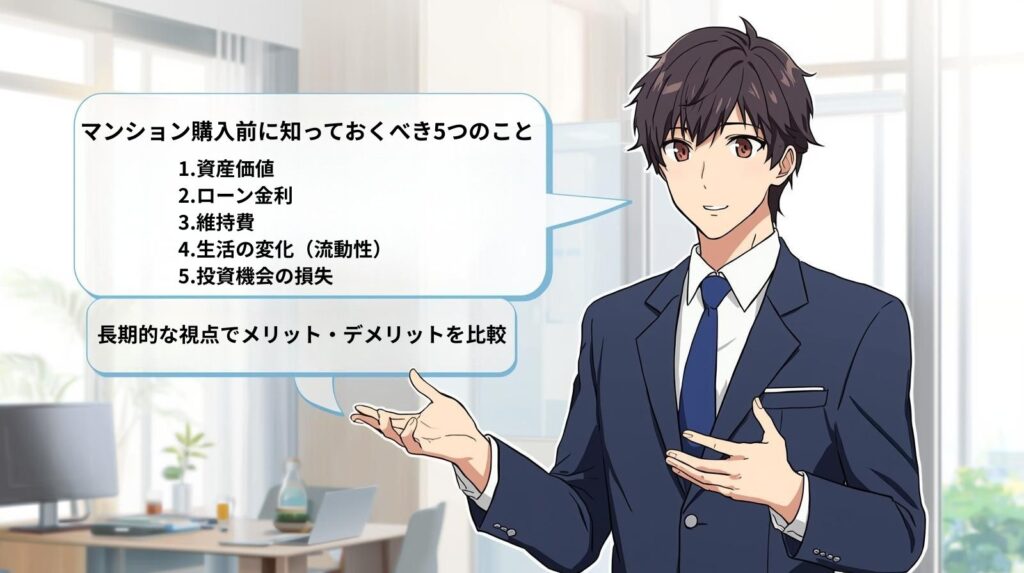 マンション購入前に知っておくべき5つのこと