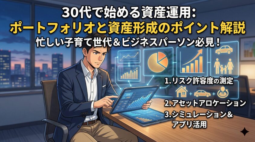 30代で始める資産運用: ポートフォリオと資産形成のポイント解説