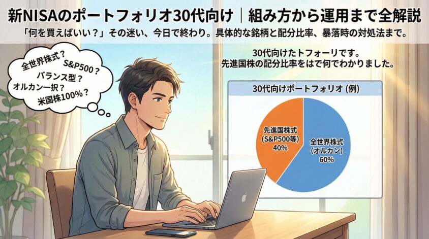 新NISAのポートフォリオ30代向け|組み方から運用まで全解説