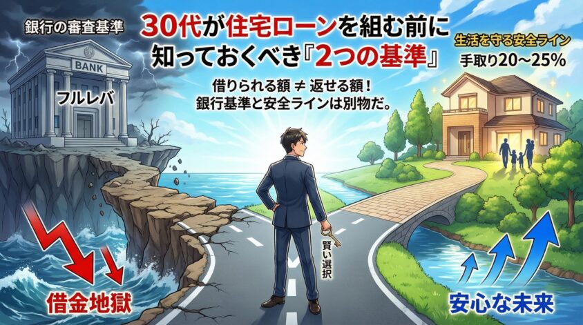 30代が住宅ローンを組む前に知っておくべき「2つの基準」