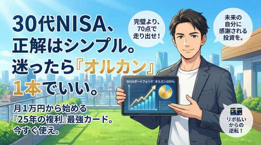 まとめ ― 30代のポートフォリオ、正解は意外とシンプルだった