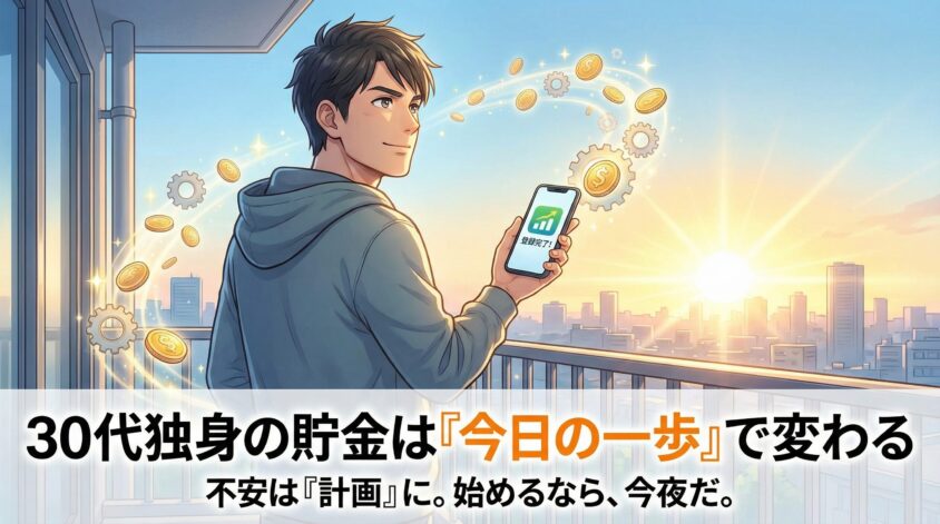 まとめ|30代独身の貯金は「今日の一歩」で変わる