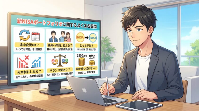 新NISAポートフォリオに関するよくある質問