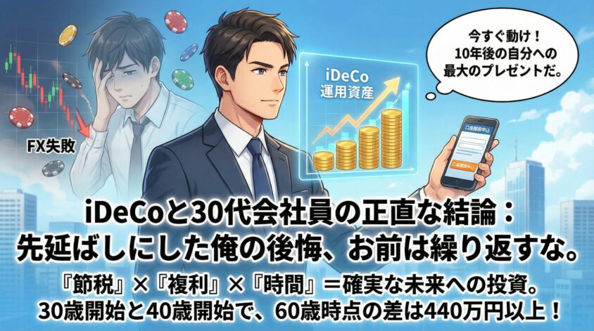 まとめ:iDeCoと30代会社員の正直な結論