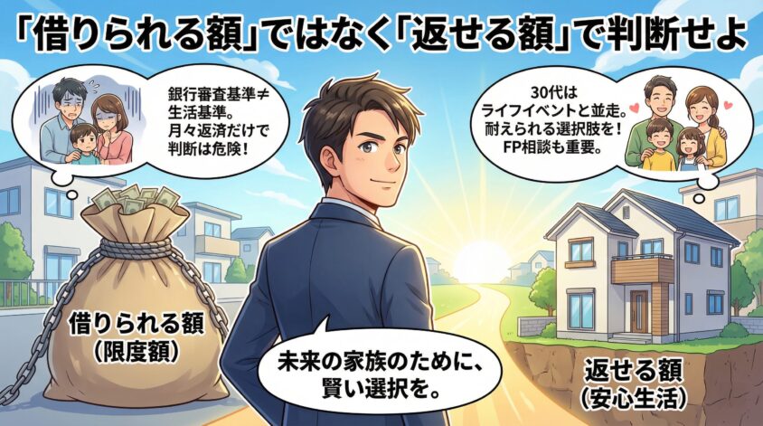まとめ|「借りられる額」ではなく「返せる額」で判断せよ
